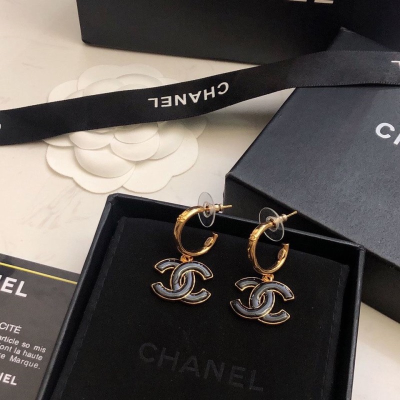 Ch*el earrings
